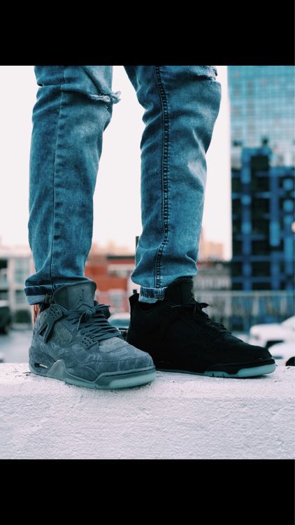 KAWS x Air Jordan 4 Retro 'Cool Grey' - Air Jordan - 930155 003 | GOAT