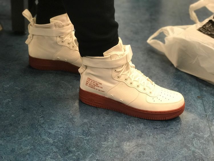 nike sf air force 1 red