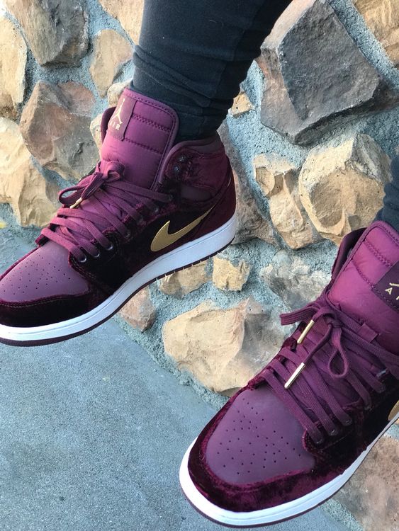 heiress velvet air jordan 1