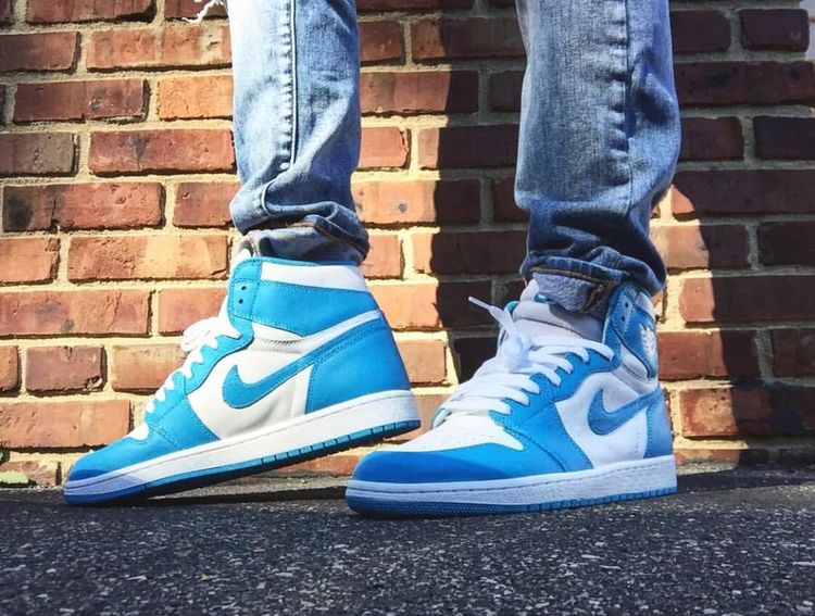 Air Jordan 1 Retro High OG 'UNC' - Air Jordan - 555088 117 | GOAT