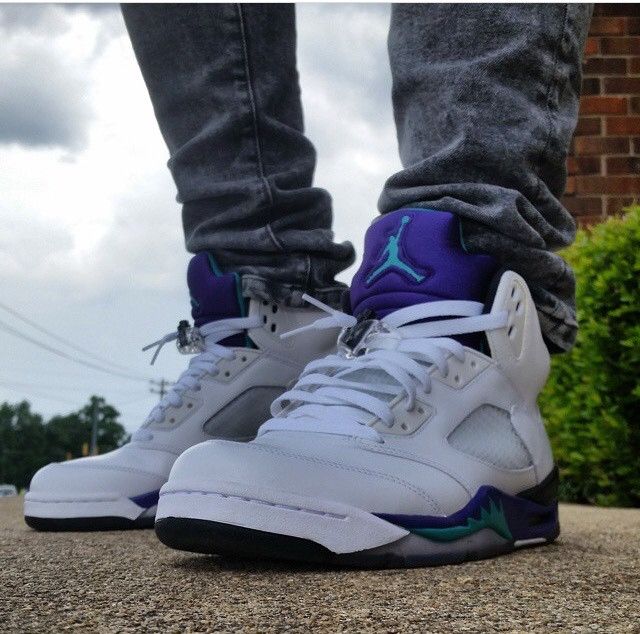 Air Jordan 5 Retro 'Grape' 2013 - Air Jordan - 136027 108 | GOAT