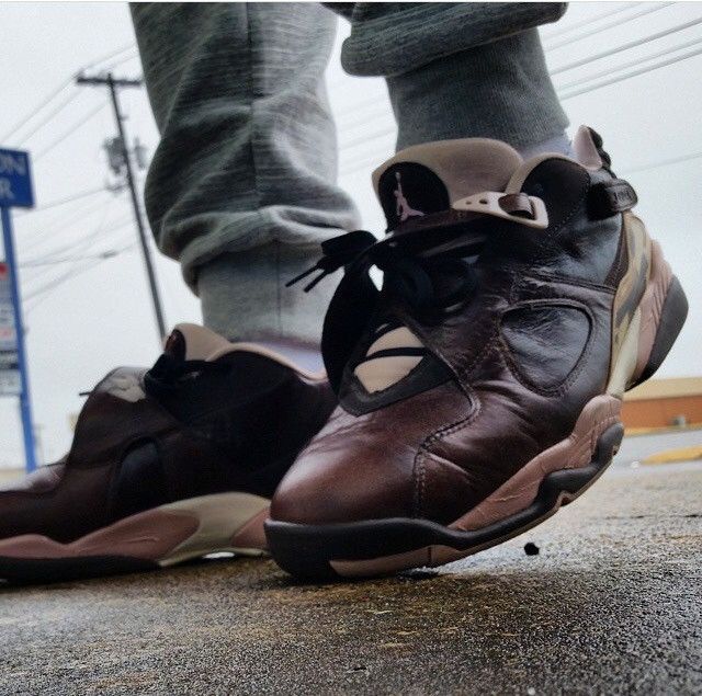 Air Jordan Wmns 8 Retro White/ Varsity Red-Bright Concord