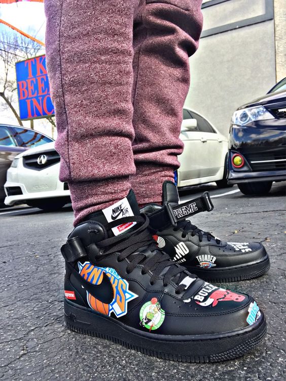 supreme x nba x air force 1 mid 07