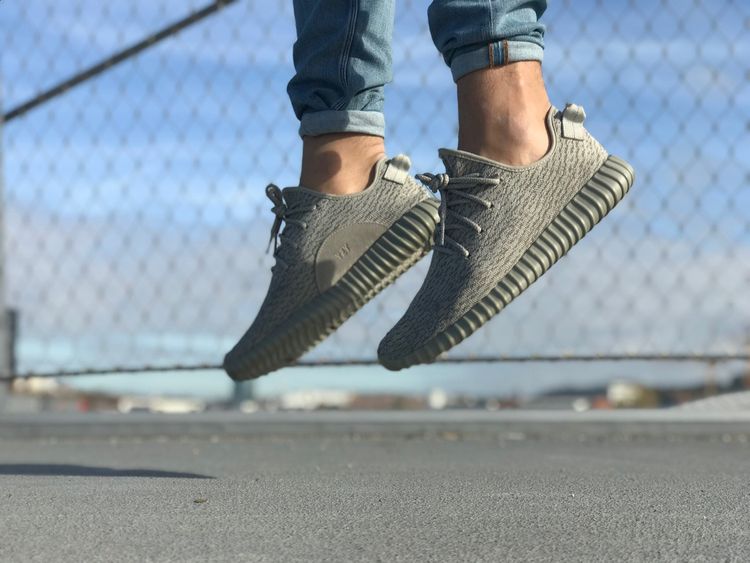 moonrock yeezy on feet