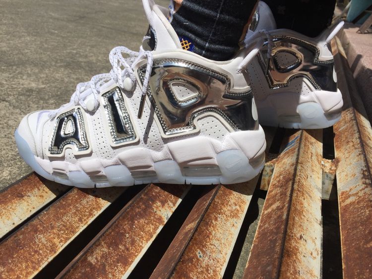 womens uptempo chrome