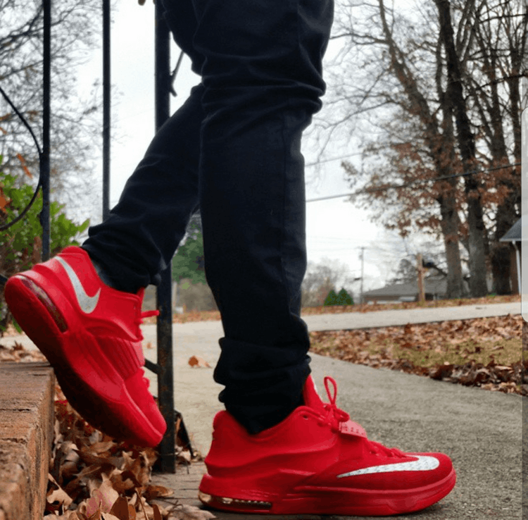 kd 7 global game on feet