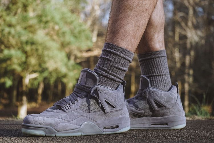 KAWS x Air Jordan 4 Retro 'Cool Grey' - Air Jordan - 930155 003 | GOAT