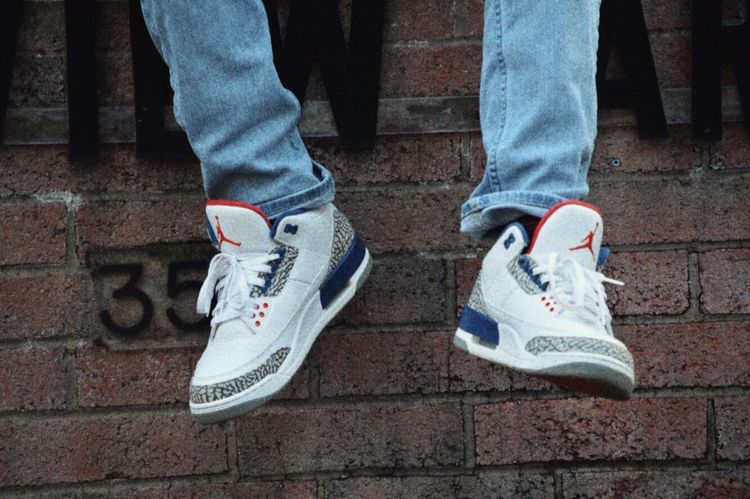 Finally UnDSâd these Bad Boys | Nike Air Jordan 3 True Blue | On Feet Pic â Jeremy Whitten
