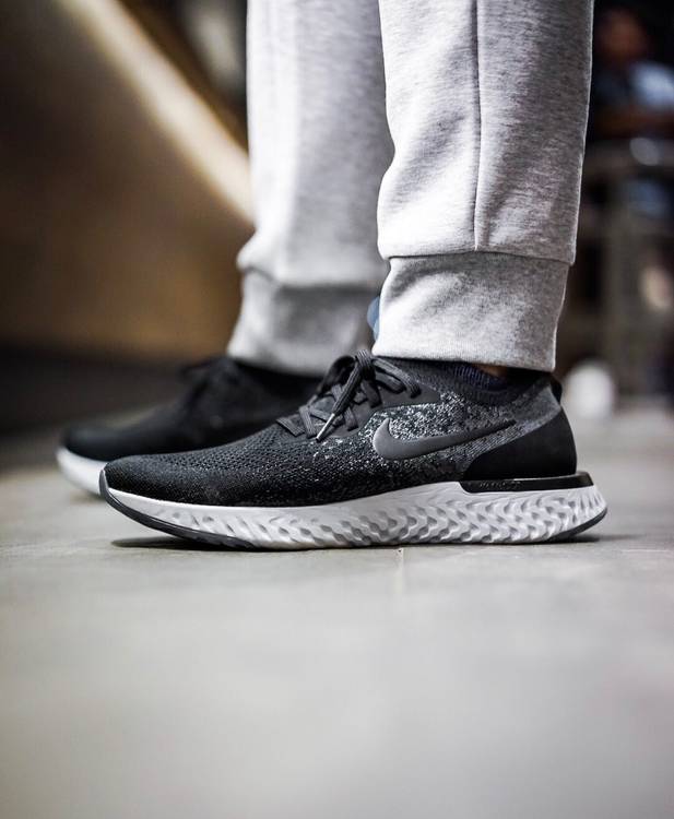 Epic React Flyknit 'Black' - Nike - AQ0067 001 | GOAT