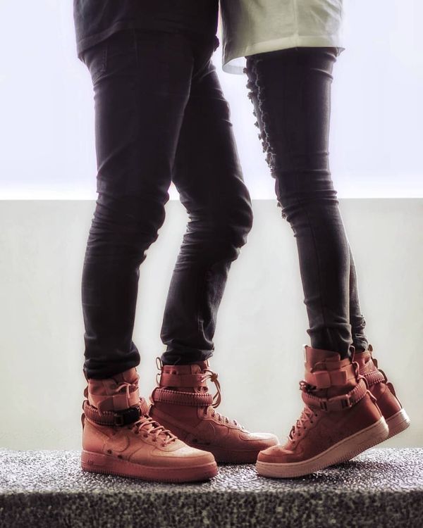 dusty peach air force 1