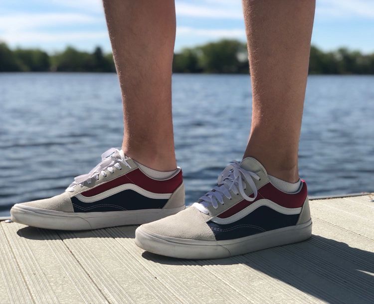 vans old skool hurt back of foot