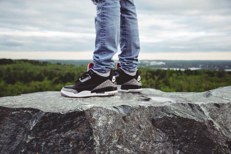 1988 air jordan 3 black cement