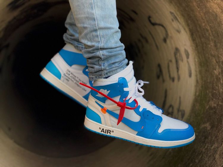 Off-White x Air Jordan 1 Retro High OG 'UNC' - Air Jordan - AQ0818 148 | GOAT