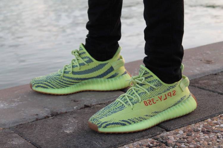 Yeezy Boost 350 V2 'Semi Frozen Yellow' - adidas - B37572 | GOAT