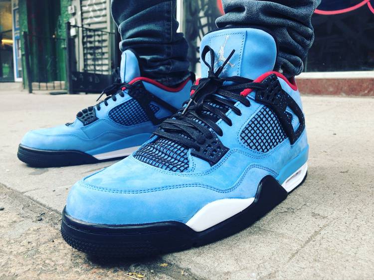 Travis Scott x Air Jordan 4 Retro 'Cactus Jack' - Air Jordan - 308497 ...