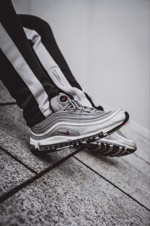 air max 97 silver and blue