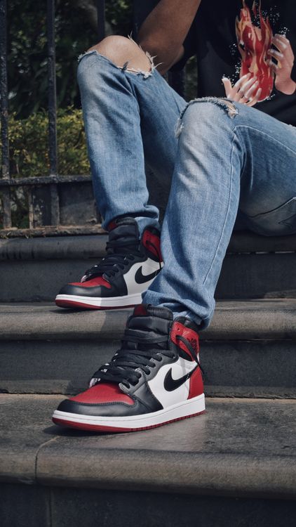 Air Jordan 1 Retro High OG 'Bred Toe' - Air Jordan - 555088 610 | GOAT