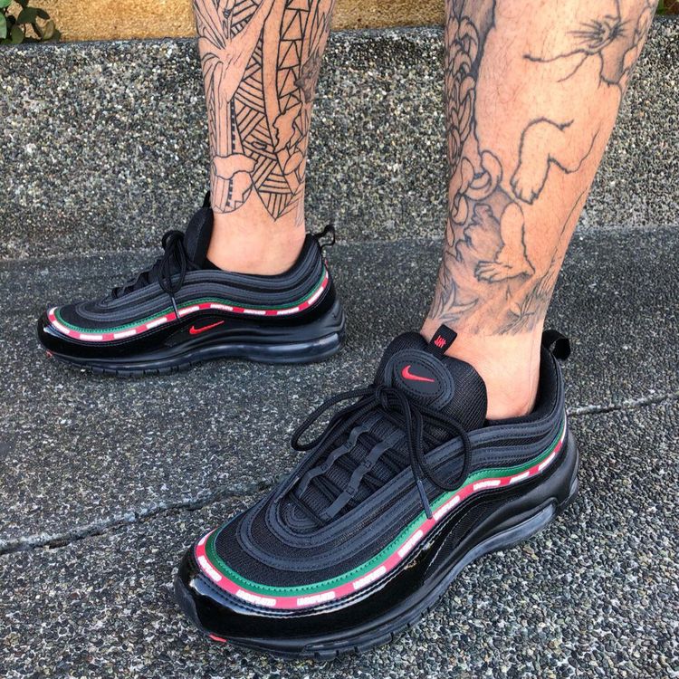 nike air max 97 undefeated black