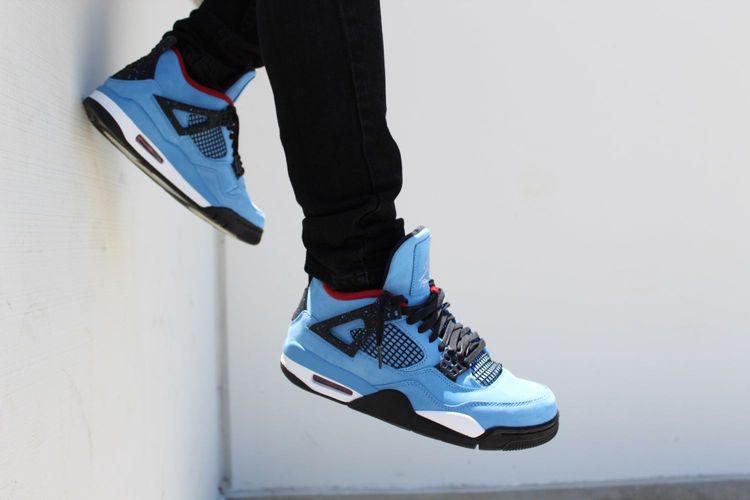 Jordan 4 University Blue Купить Оригинал