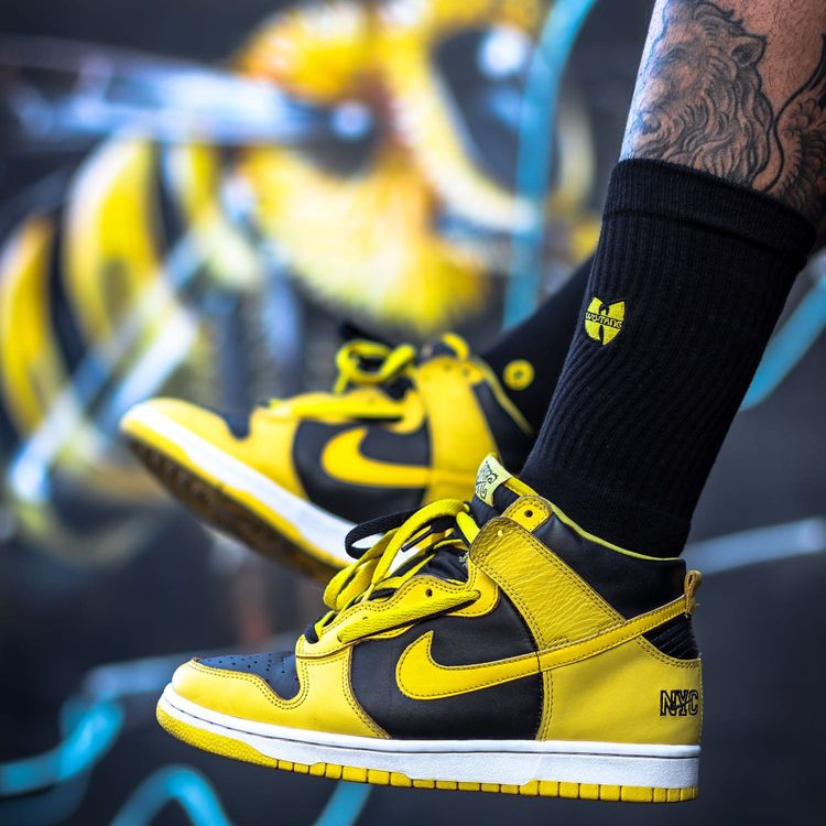 dunk high goldenrod