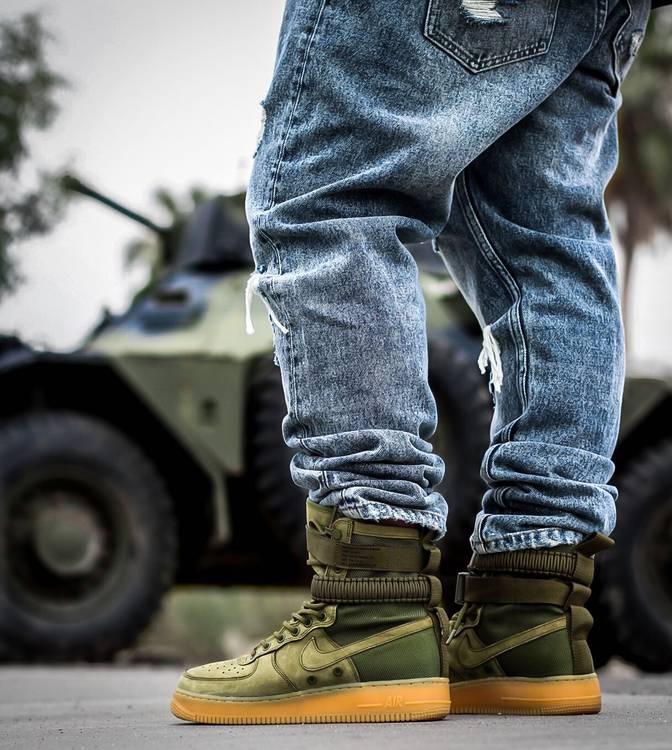 SF Air Force 1 'Faded Olive' - Nike - 859202 339 | GOAT