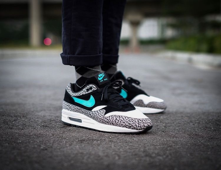 air max 1 atmos elephant on feet