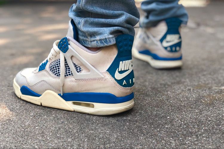 Air Jordan 4 OG 'Military Blue' - Air Jordan - 4369 | GOAT