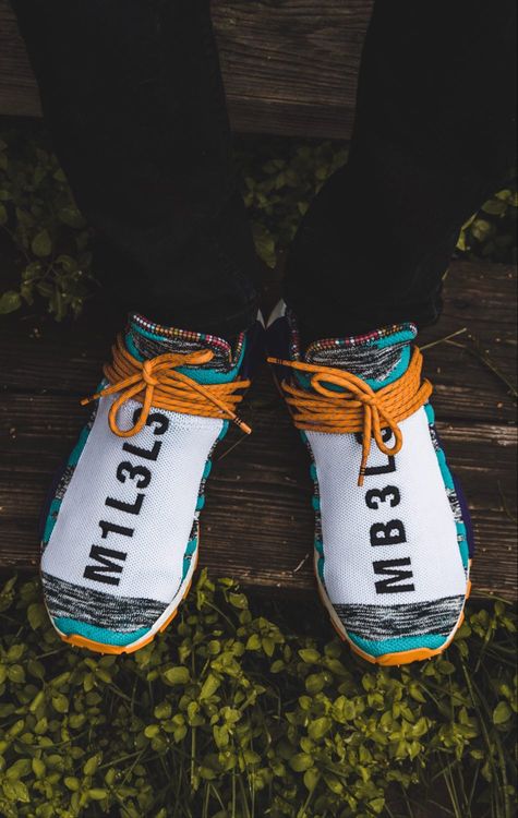 human race solar pack on feet