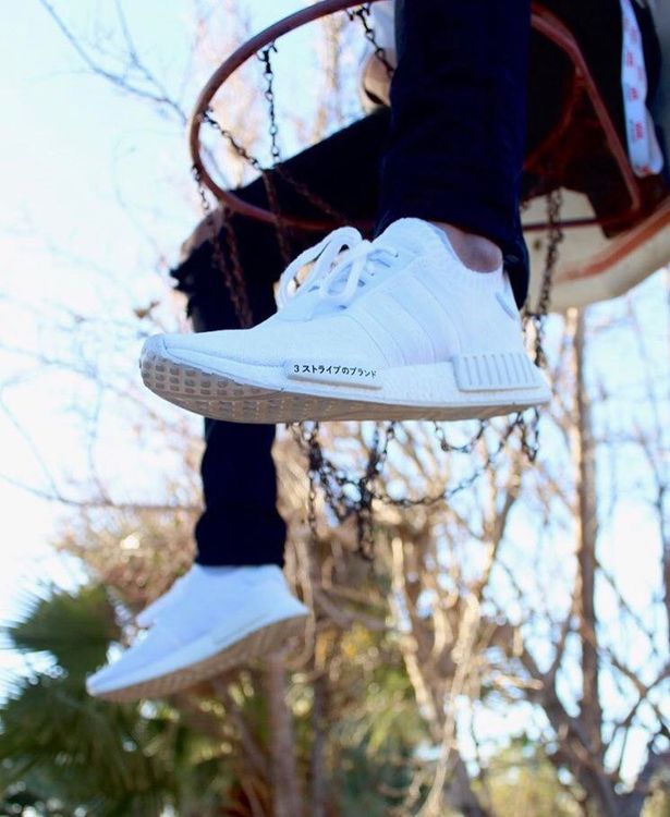 triple white japanese nmd