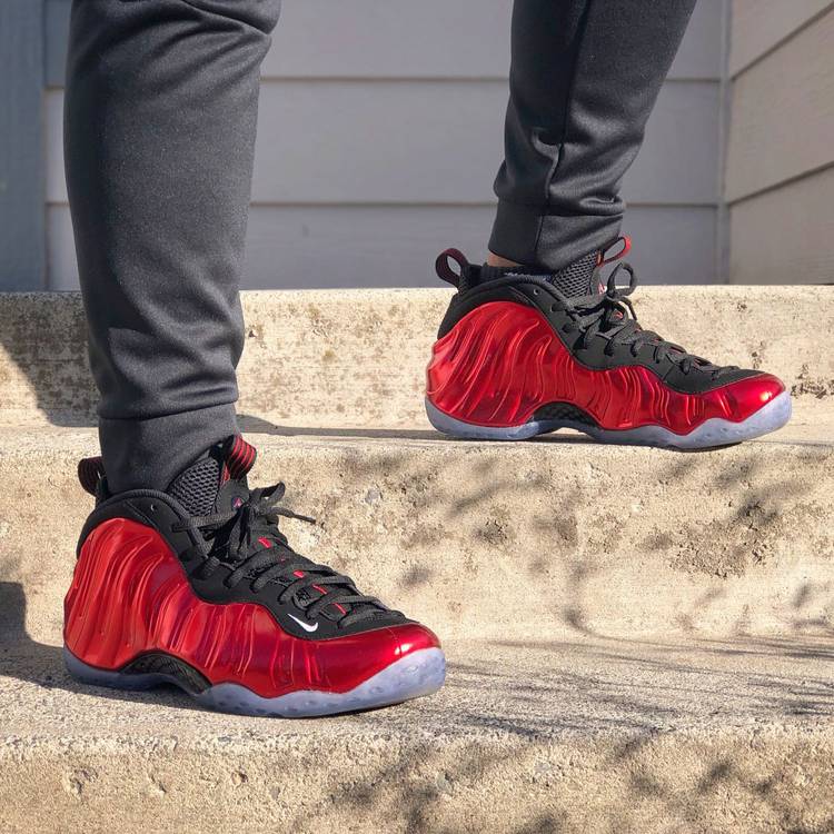 air foamposite one red