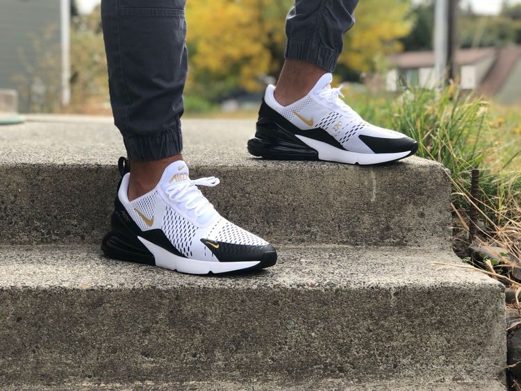 air max 270 white gold