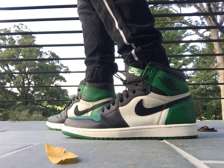 air jordan 1 pine green clothing