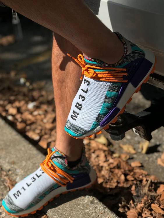 Pharrell x NMD Human Race Trail 'Solar Pack' - adidas - BB9528 | GOAT