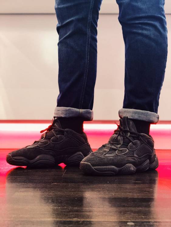 Yeezy 500 Utility Black Adidas F36640 Goat