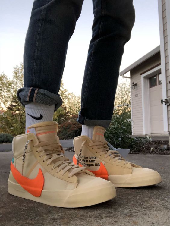 nike blazer all hallows eve on feet