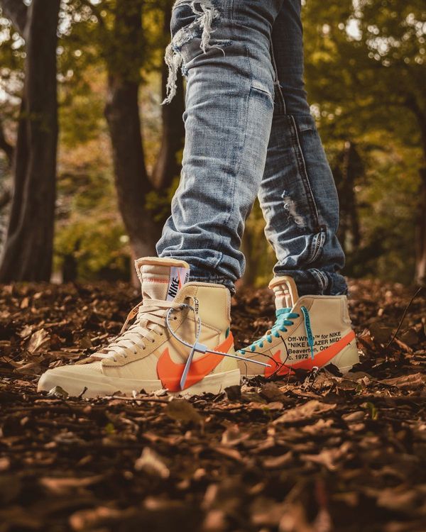 nike blazer all hallows eve on feet