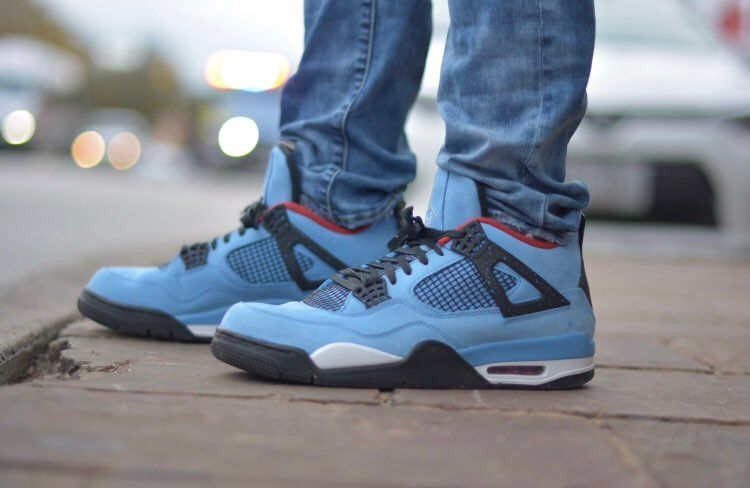 Jordan 4 University Blue Купить Оригинал