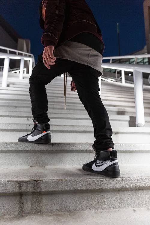 Off-White x Blazer Mid 'Grim Reapers' - Nike - AA3832 001 | GOAT
