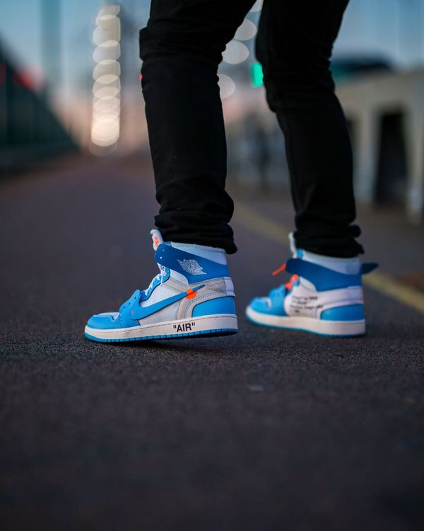 Off-White x Air Jordan 1 Retro High OG 'UNC' - Air Jordan - AQ0818 148 ...