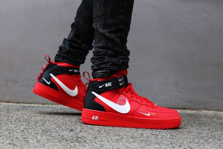 Air Force 1 Mid '07 LV8 'Overbranding' - Nike - 804609 605 | GOAT