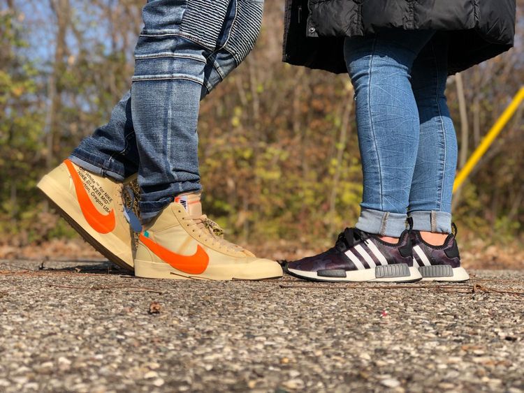 nike blazer all hallows eve on feet