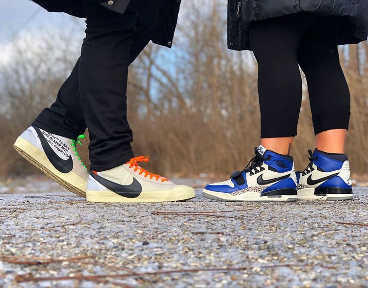 nike blazer off white the ten