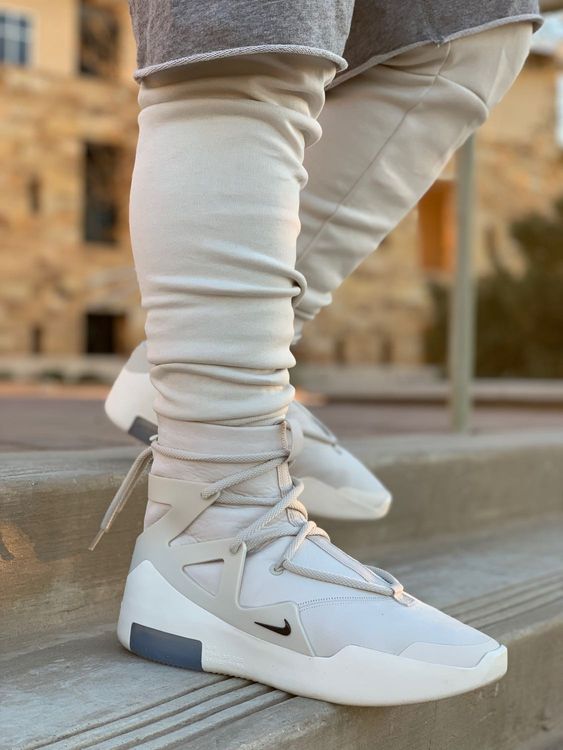 nike fear of god pants grey