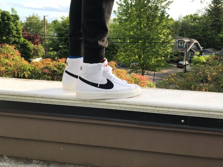 blazer 77 on feet