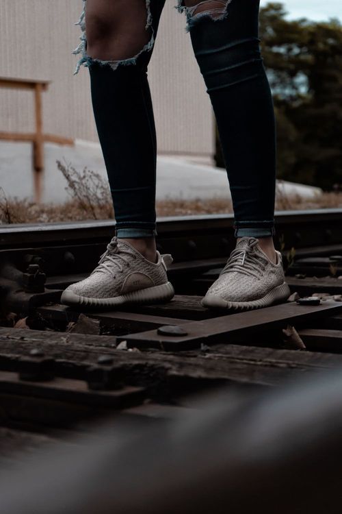 moonrock yeezy on feet