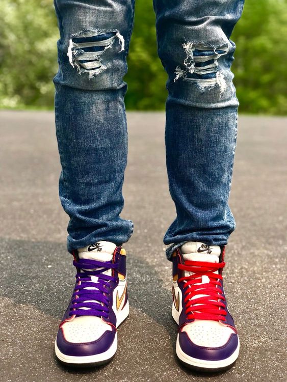 Air Jordan 1 Retro High SB 'LA To Chicago' - Air Jordan - CD6578 507 | GOAT