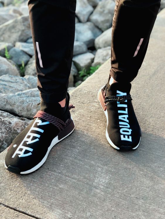 human race equality on feet