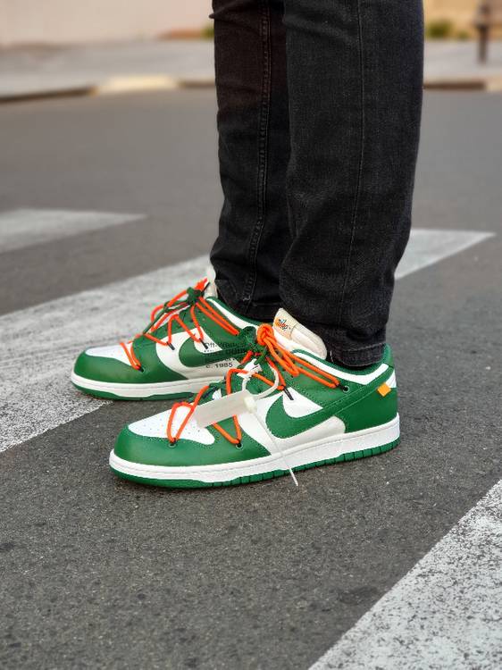 Off-White x Dunk Low 'Pine Green' - Nike - CT0856 100 | GOAT