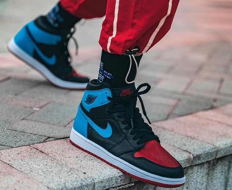 jordan 1 red and blue