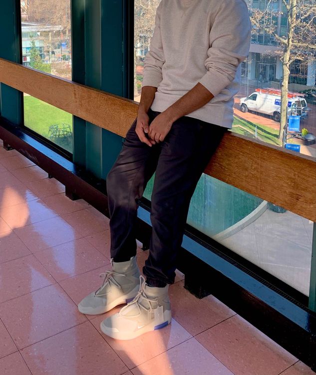 fear of god oatmeal on feet